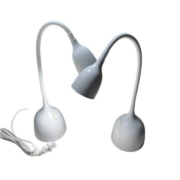 2 Pack-Greenlite - Energy Saving LED Flexible desk lamps. Brand new! 30,000hrs - Picture 2 of 8